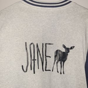 LIFE IS STRANGE Jane Doe Blue & Grey Varsity Style Jacket